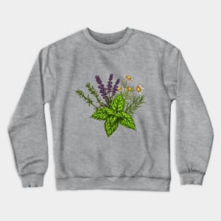 Medicinal Herbs Crewneck Sweatshirt
